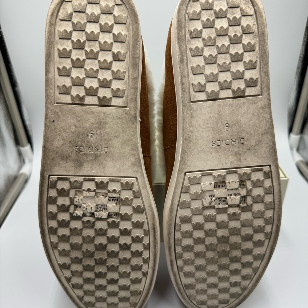 Birdies The Swift Sequoia Suede Faux Fur Brown 9 - Picture 4 of 4